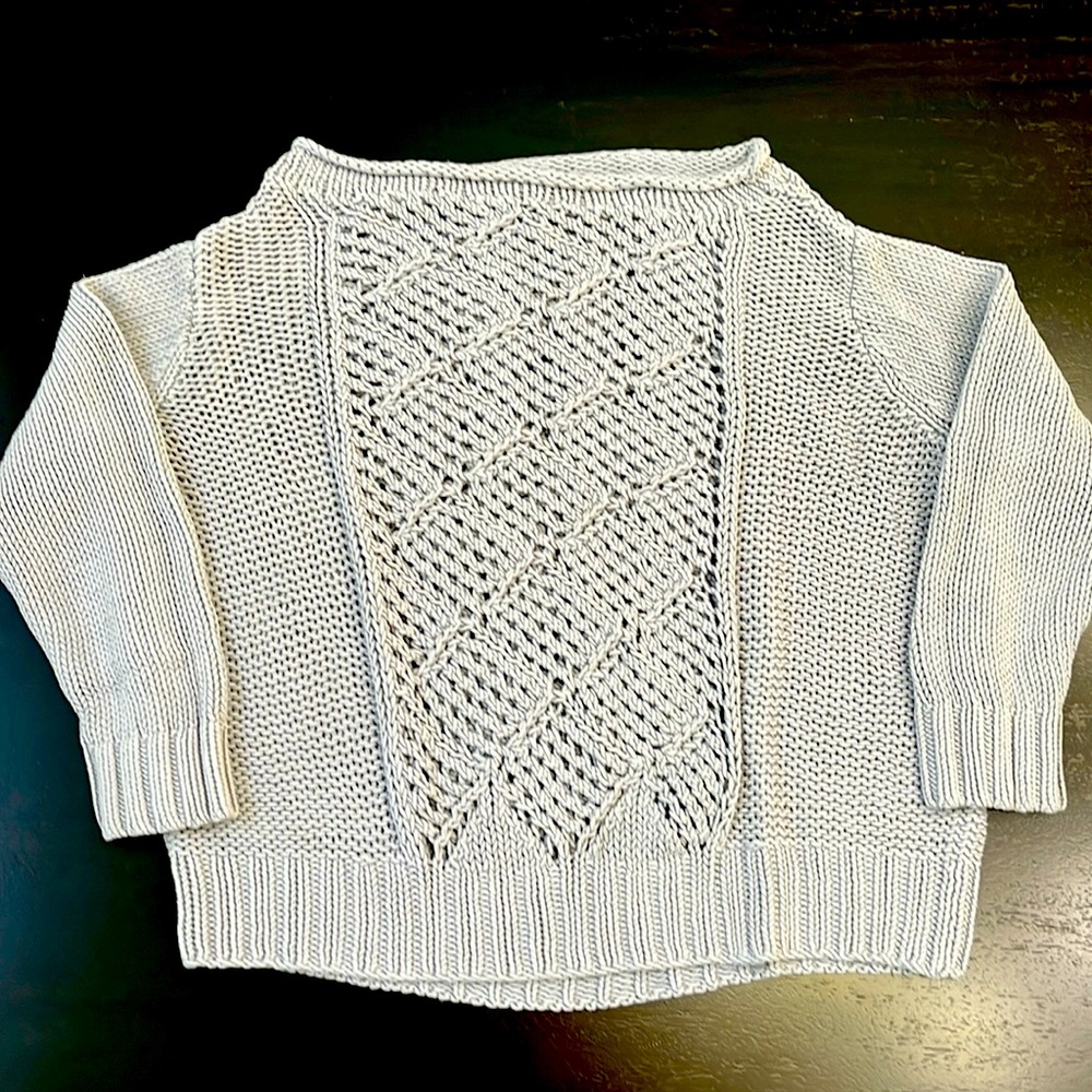 Armani Exchange Gray Sweater, Size Large